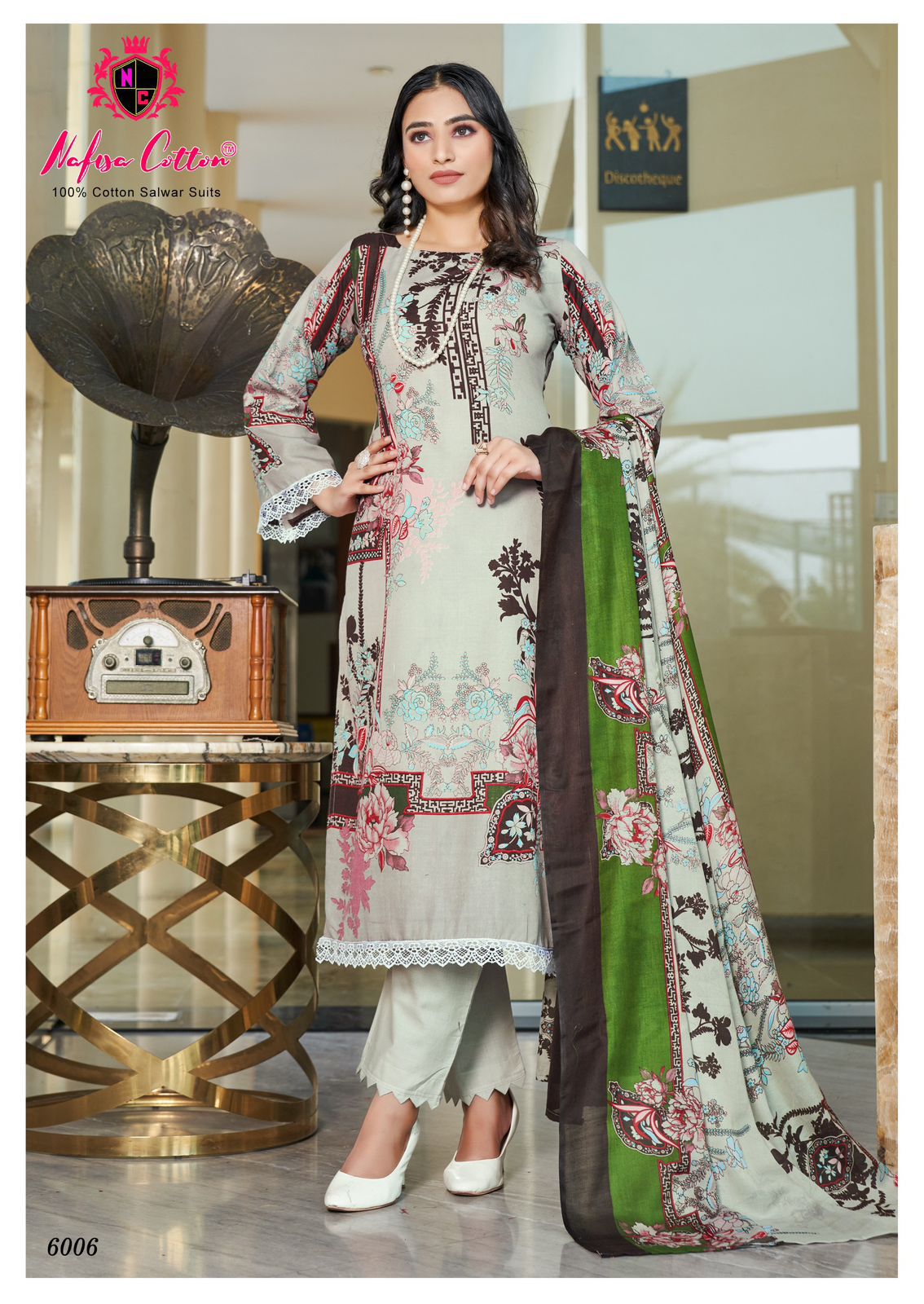 Mahera Vol 6 By Nafisa Cotton Pakistani Dress Material Wholesale Price In Surat
